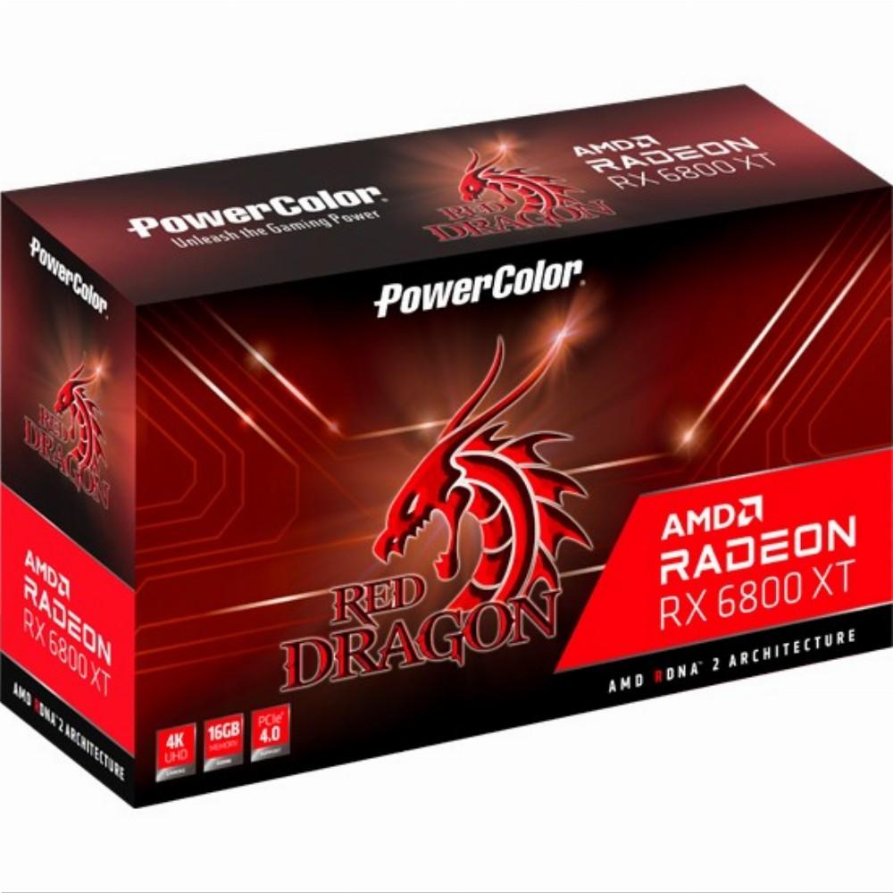 Vaizdo plokštė Powercolor Red Dragon AMD Radeon RX 6800 XT 16GB GDDR6