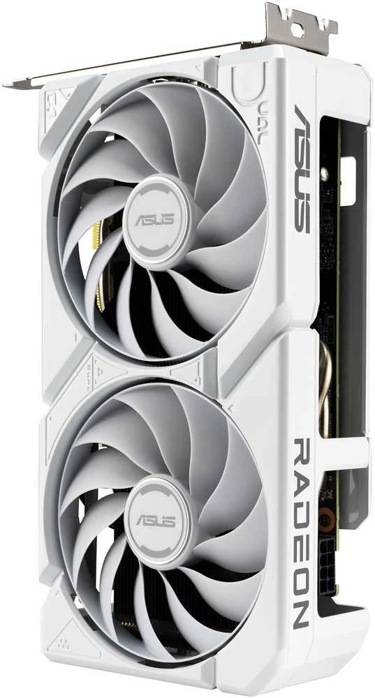 Vaizdo plokštė ASUS Dual Radeon RX 9060 XT Baltas Edition, 16384 MB GDDR6
