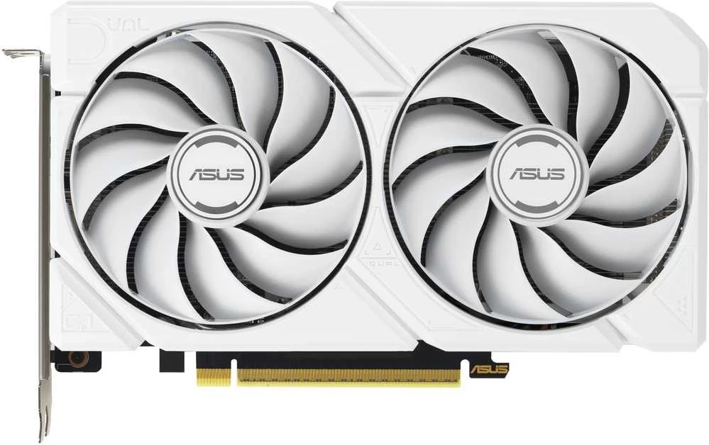 Vaizdo plokštė ASUS Dual Radeon RX 9060 XT Baltas Edition, 16384 MB GDDR6
