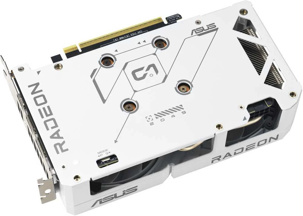 Vaizdo plokštė ASUS Dual Radeon RX 9060 XT Baltas Edition, 16384 MB GDDR6