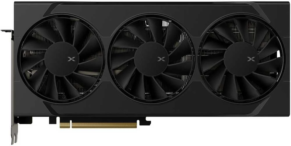 Vaizdo plokštė „XFX Radeon RX 9060 XT Swift“ trijų ventiliatorių 16 GB OC