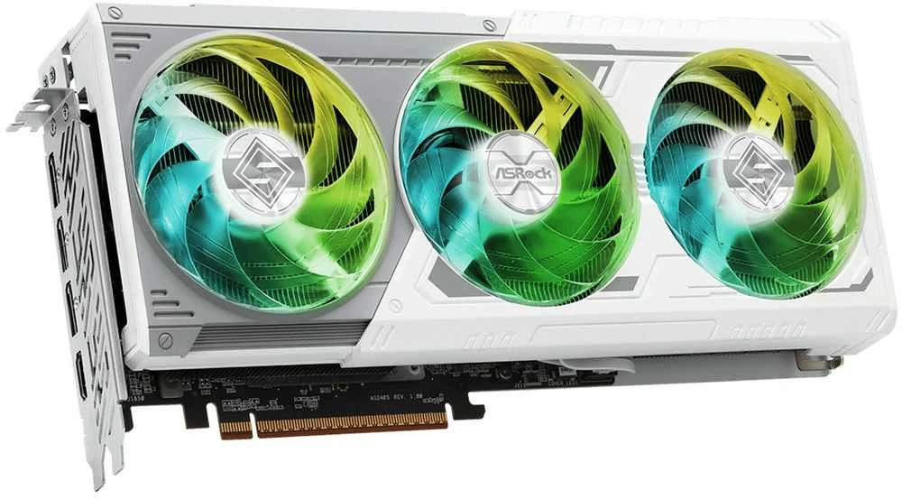 Vaizdo plokštė ASRock Radeon RX 9070 Steel Legend 16GB OC