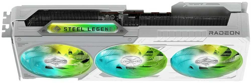 Vaizdo plokštė ASRock Radeon RX 9070 Steel Legend 16GB OC