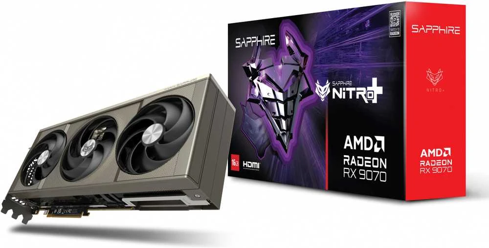 Sapphire NITRO+ Radeon RX 9070 AMD 16 GB GDDR6