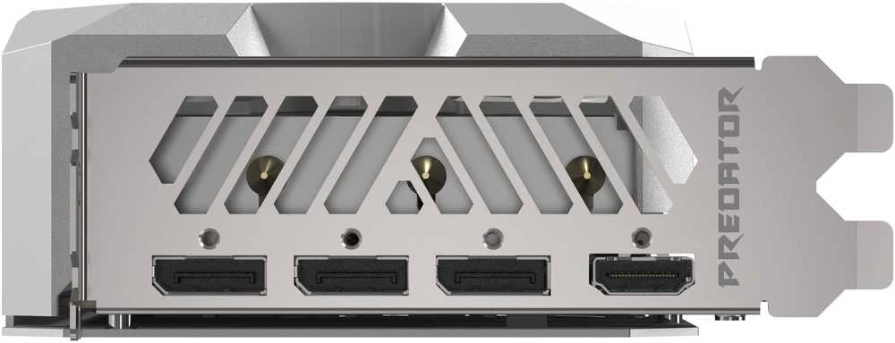 Acer „Predator BiFrost AMD RX9070 XT OC 16GB“ vaizdo plokštė, balta