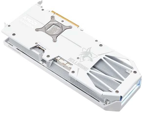 Vaizdo plokštė PowerColor Hellhound Radeon RX 9070 XT Spectral Balta AMD 16GB GDDR6