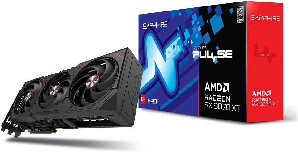Sapphire PULSE Radeon RX 9070 XT AMD 16 GB GDDR6