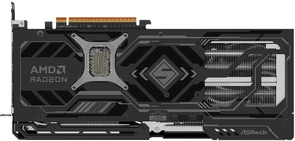 Vaizdo plokštė ASRock Radeon RX 9070 XT Steel Legend Dark 16GB