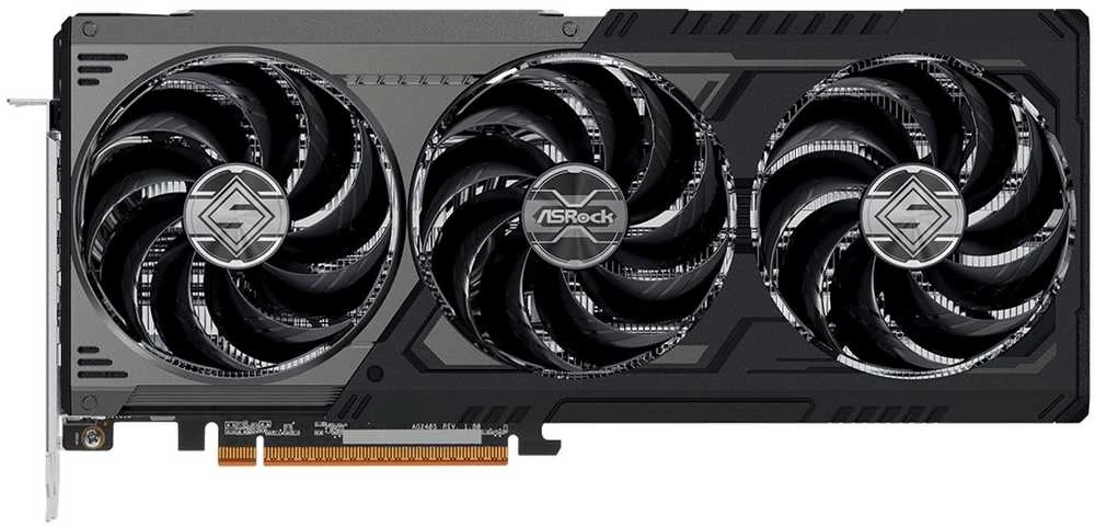 Vaizdo plokštė ASRock Radeon RX 9070 XT Steel Legend Dark 16GB