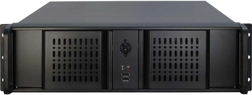 Inter-Tech 3U-3098-S, Server-case - juodas, 3 Hheneinheiten