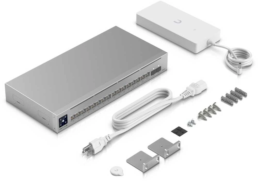 Šakotuvas UBIQUITI USW-PRO-MAX-16-POE