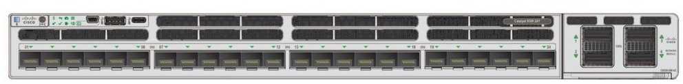 Šakotuvas Switch Cisco Catalyst 9300X (C9300X-24HX-E)