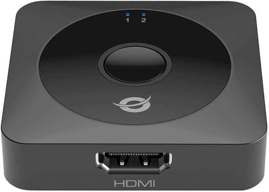 Šakotuvas „Conceptronic SELENE01B“ HDMI vaizdo jungiklis
