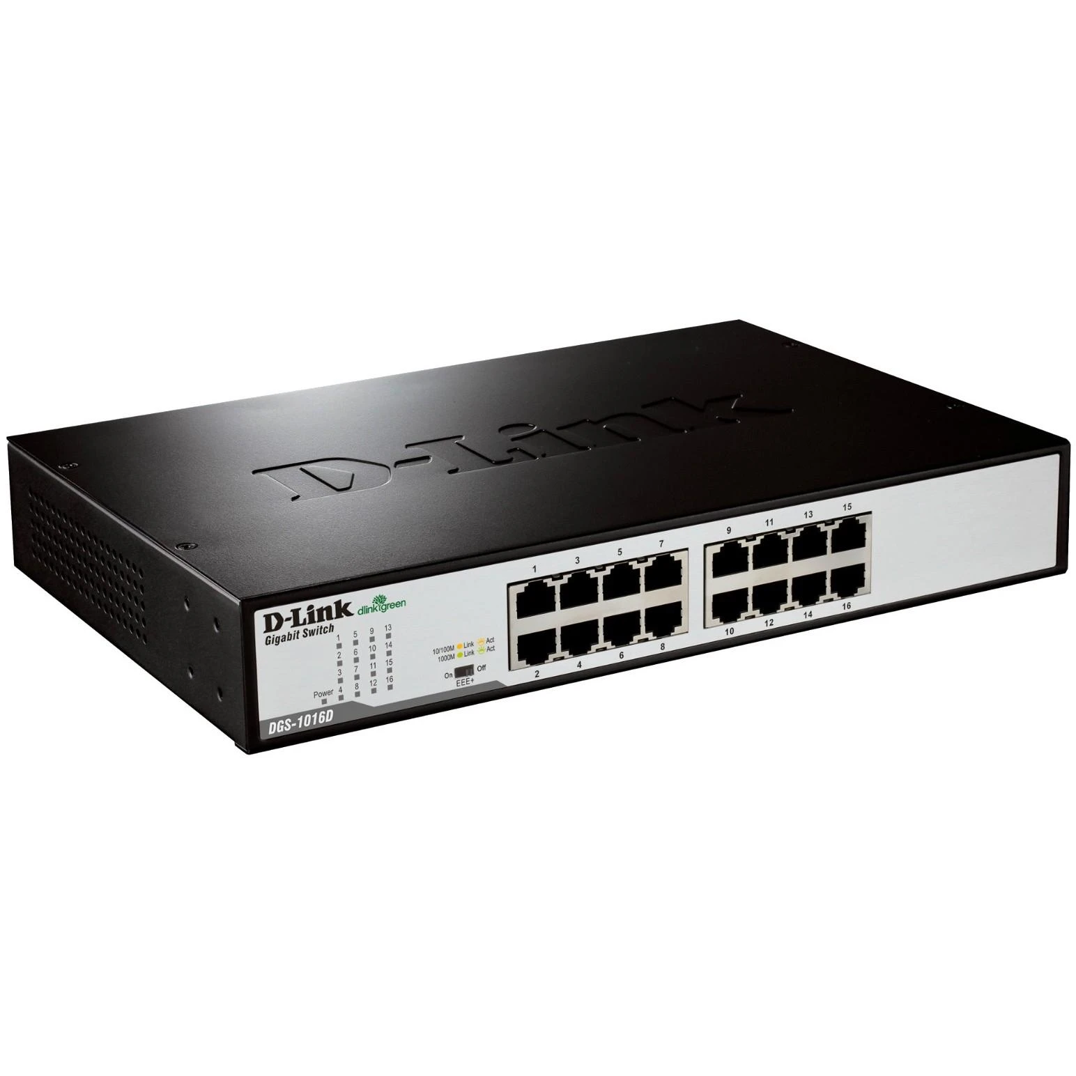 Šakotuvas Jungiklis D-Link DGS-1016D/E (16x 10/100/1000Mbps)