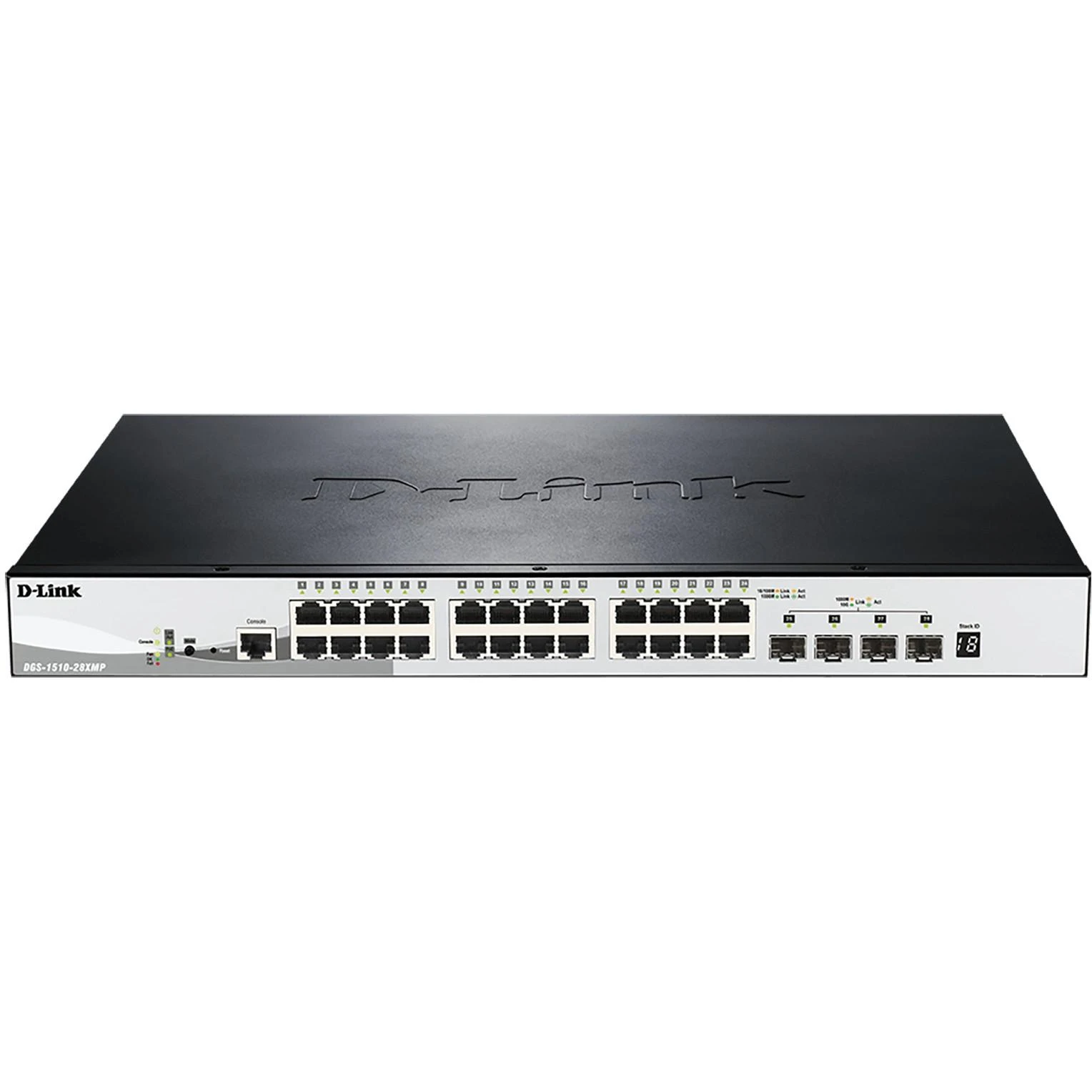 Šakotuvas D-Link | Sukraunamas išmanusis valdomas jungiklis su 10G įkėlimo nuorodomis | DGS-1510-20/E | Tvarkoma L2 | Stalinis/montuojamas ant stovo | Gigabit Ethernet (vario) jungtys kiekis 16