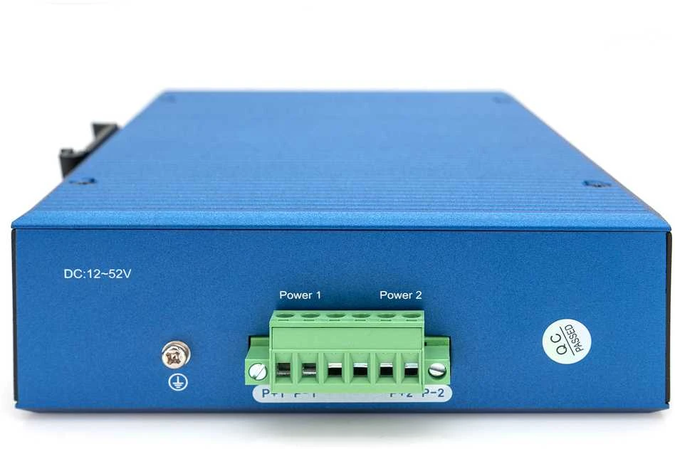 Šakotuvas Digitus INDUSTRIAL 16+2P 1G SWITCH - UNMANAGED 10/100/1000 MBITS