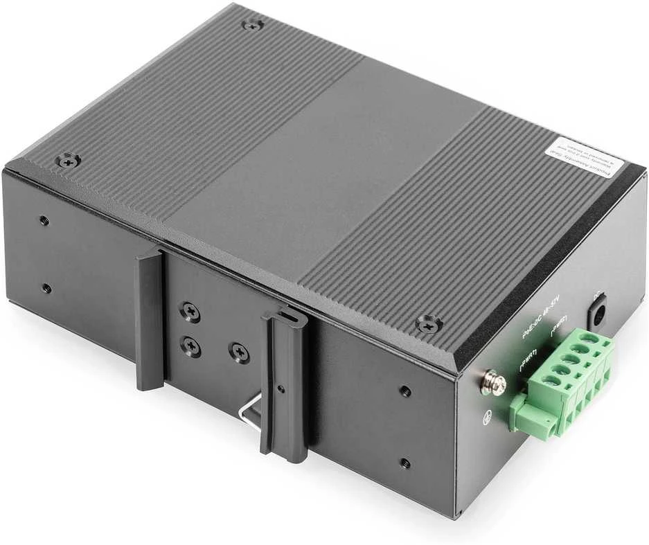 Šakotuvas Digitus INDUSTRIAL 7XGIGABIT POE SWITCH - 1XPD-PORT EXTENDED TEMP IN