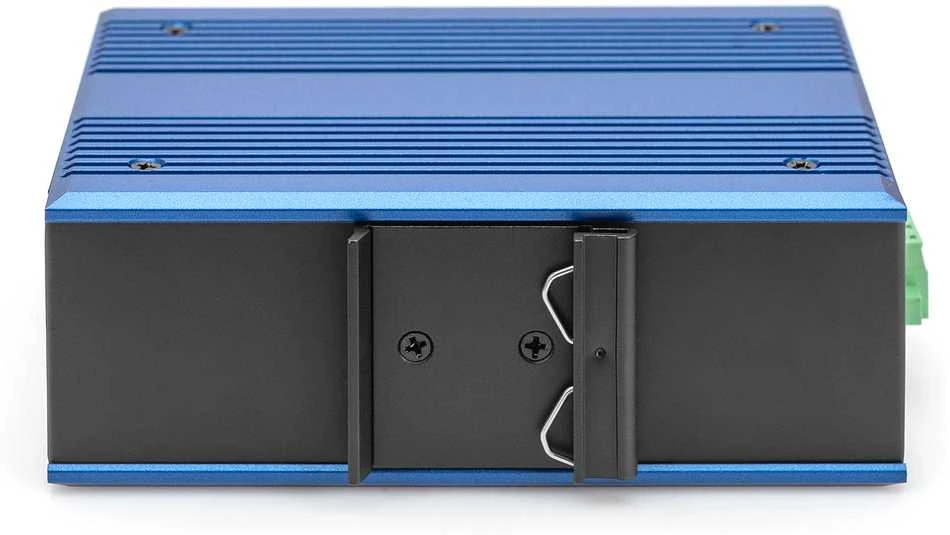 Šakotuvas DIGITUS Switch Ind. 8-Port Gigabit 30W PoE Nevaldoma mėlyna