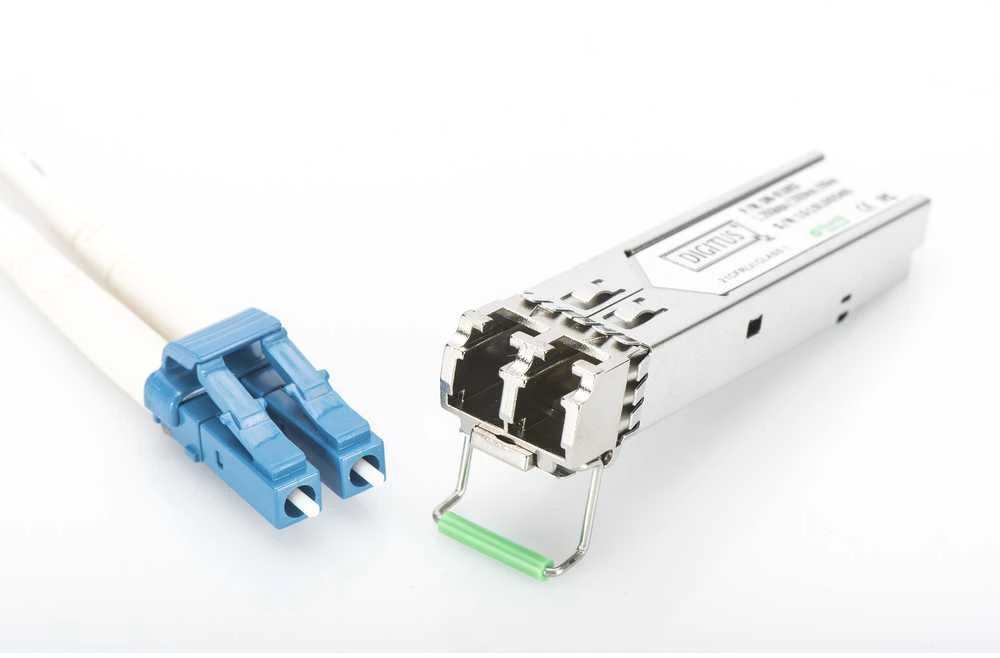 Šakotuvas SFP modulis Digitus mini GBIC SFP 1000Base- ZX 1550 nm SM LC 80km modulis