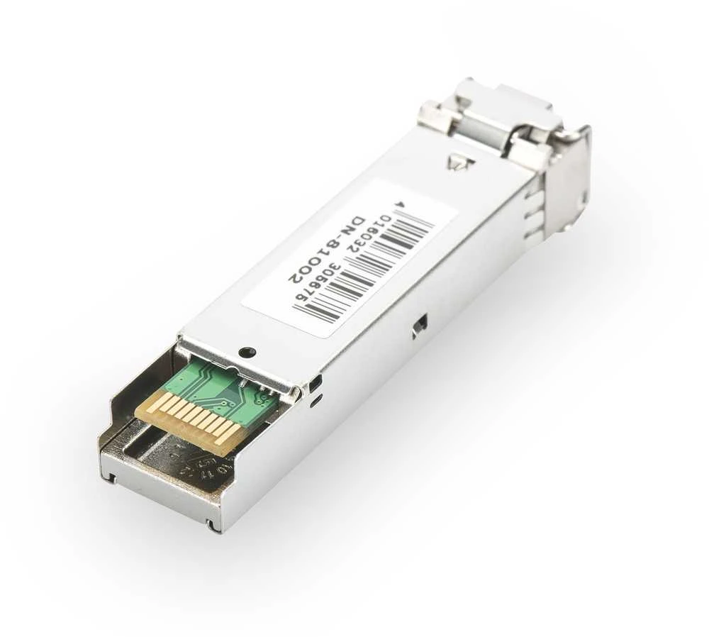 Šakotuvas SFP modulis Digitus mini GBIC SFP 1000Base- ZX 1550 nm SM LC 80km modulis