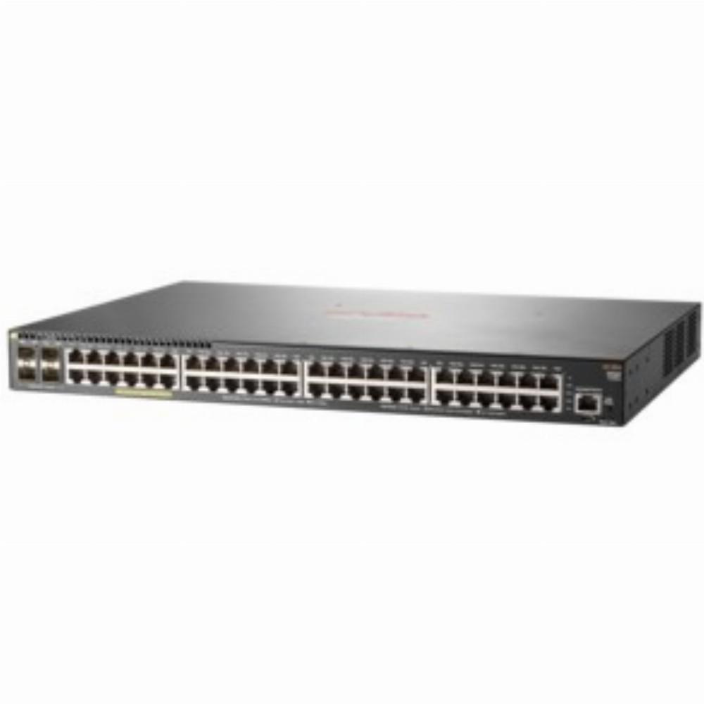 Šakotuvas Hewlett Packard (HP) HPE Aruba 2930F 48G PoE+ 4SFP+ jungiklis Aruba 2930F 48G PoE+ 4SFP+ jungiklis EU en