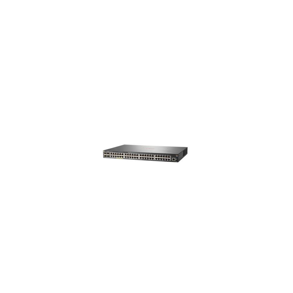Šakotuvas Hewlett Packard (HP) HPE Aruba 2930F 48G PoE+ 4SFP+ jungiklis Aruba 2930F 48G PoE+ 4SFP+ jungiklis EU en