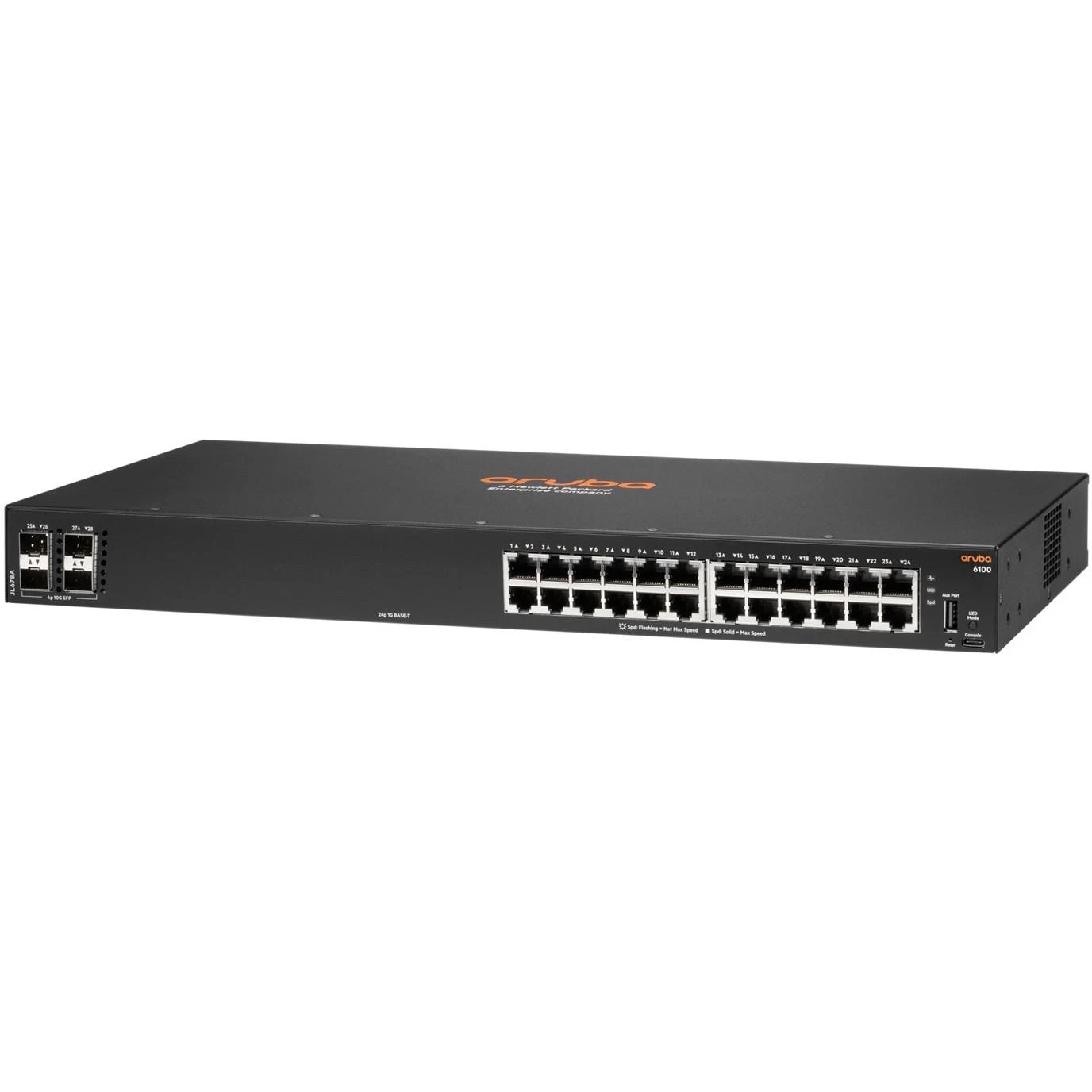 Šakotuvas Hewlett Packard (HP) ARUBA 6100 24G 4SFP+ SWCH STOCK - .