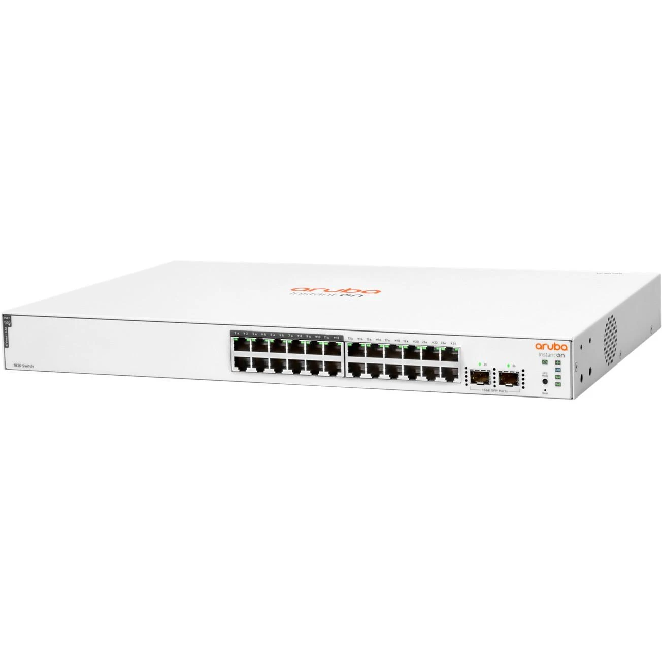 Šakotuvas Hewlett Packard (HP) HPE Aruba Switch ION 1830 24G 2SFP 195W Europe – angl.