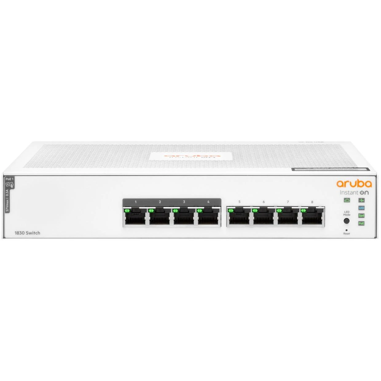 Šakotuvas Hewlett Packard (HP) HPE Aruba Switch ION 1830 8G 65W