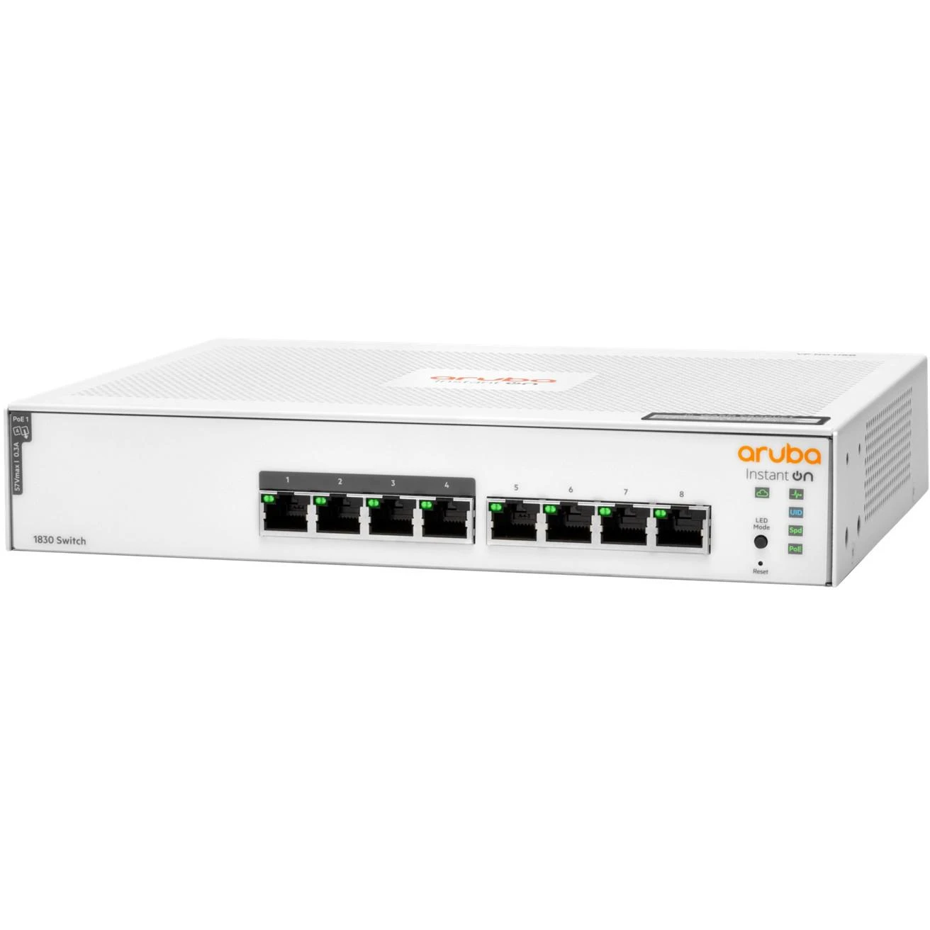 Šakotuvas Hewlett Packard (HP) HPE Aruba Switch ION 1830 8G 65W