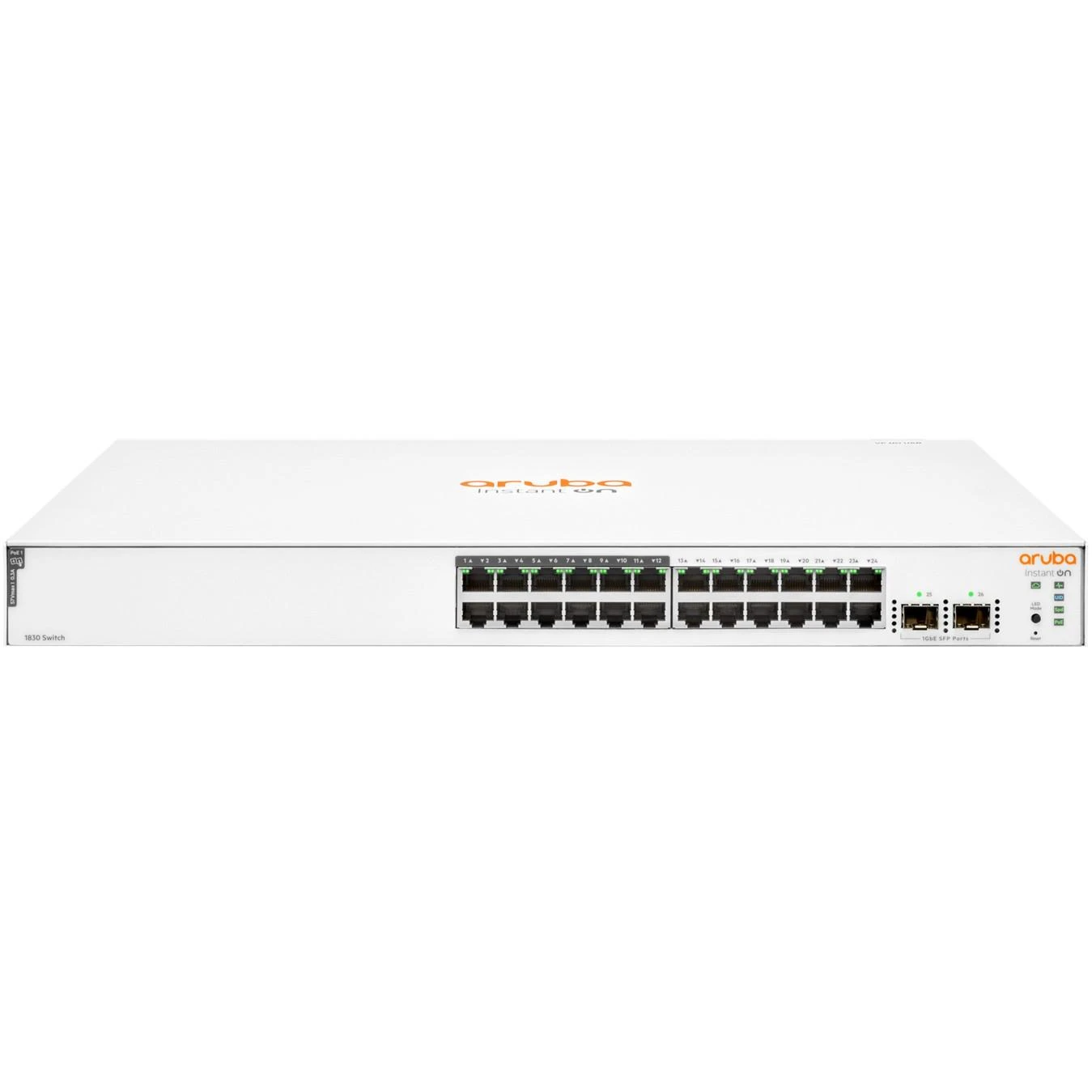 Šakotuvas Hewlett Packard (HP) HPE Aruba Switch ION 1830 24G 2SFP 195W Europe – angl.