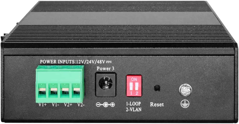 Šakotuvas Level One Carruzzo LevelOne IGS-2108 tinklo komutatorius Valdomas L2 Gigabit Ethernet (10/100/1000) Juoda