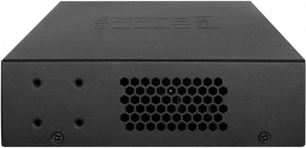 Šakotuvas Level One Carruzzo LevelOne GES-2208 tinklo komutatorius Valdomas L2 Gigabit Ethernet (10/100/1000) Juoda