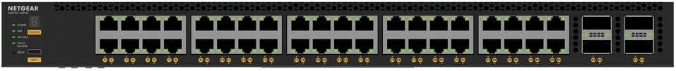 Šakotuvas Netgear 52-PORT 10G POE MANAGED SWITCH - M4350-40X4C 40X10G 4XQSFP28