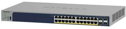 Šakotuvas NETGEAR 52PT GE POE+ išmanusis jungiklis