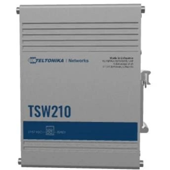 Šakotuvas Teltonika | Jungiklis | TSW210 | Nevaldomas | Tvirtinama prie sienos | Gigabit Ethernet (vario) jungtys kiekis 8 | SFP jungtys kiekis 2 | 24 mėn.