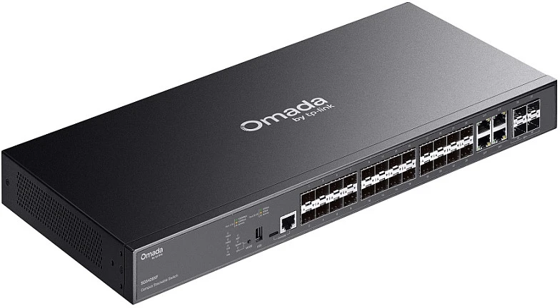 Šakotuvas Switch TP-Link 24-PORT SFP L3 MANAGED SWITCH/STACKABLE 20XSFP 4X 10G SFP+ (SG5428XF)
