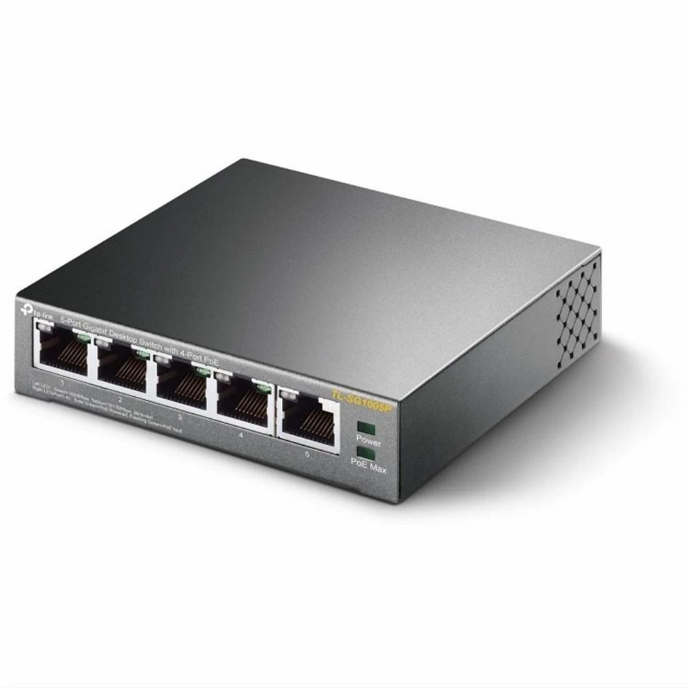 Šakotuvas TP-LINK komutatorius TL-SG1005P nevaldomas