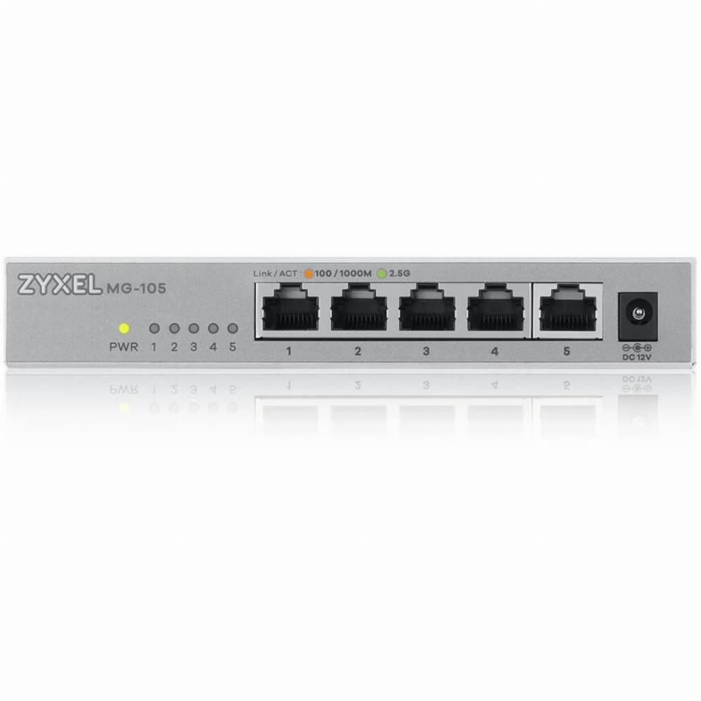 Šakotuvas TP-Link ZYXEL MG-105 5 PORTS DESKTOP 2,5G MULTIGIG UNMANAGED DESKTOP SWITCH