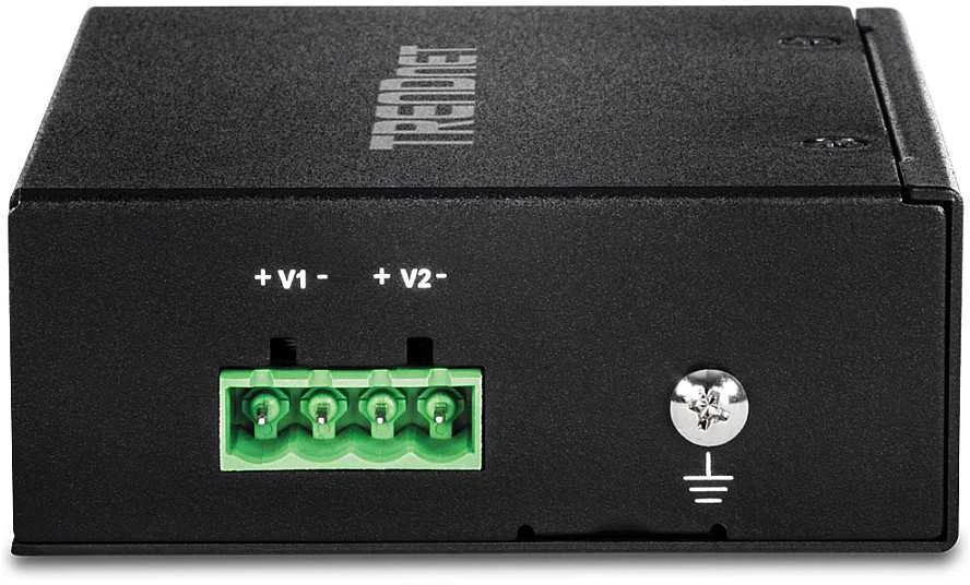 Šakotuvas Trendnet 5-PORT INDUSTRIAL GIGABIT POE+ - DIN-RAIL SWITCH