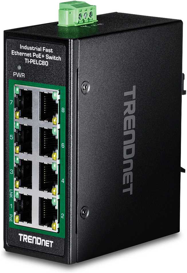Šakotuvas Switch TRENDnet TI-PELC80