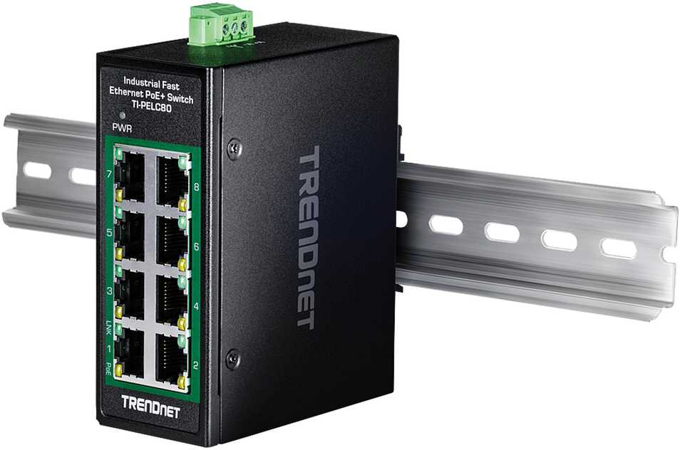 Šakotuvas Switch TRENDnet TI-PELC80