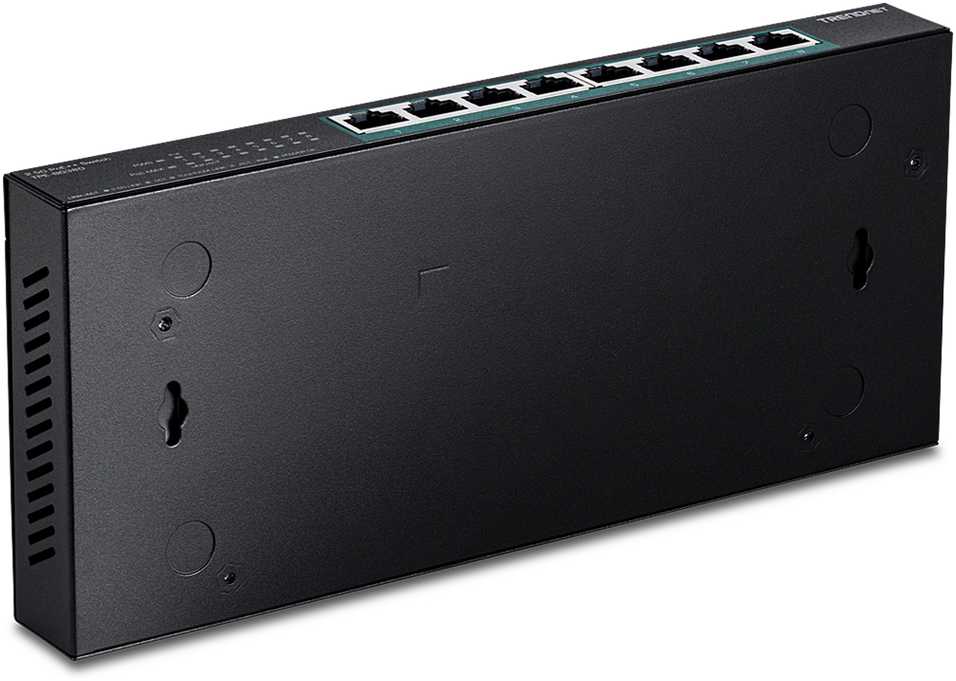 Šakotuvas Komutatorius TRENDnet TRENDnet 8 prievadų 2.5G PoE++ komutatorius