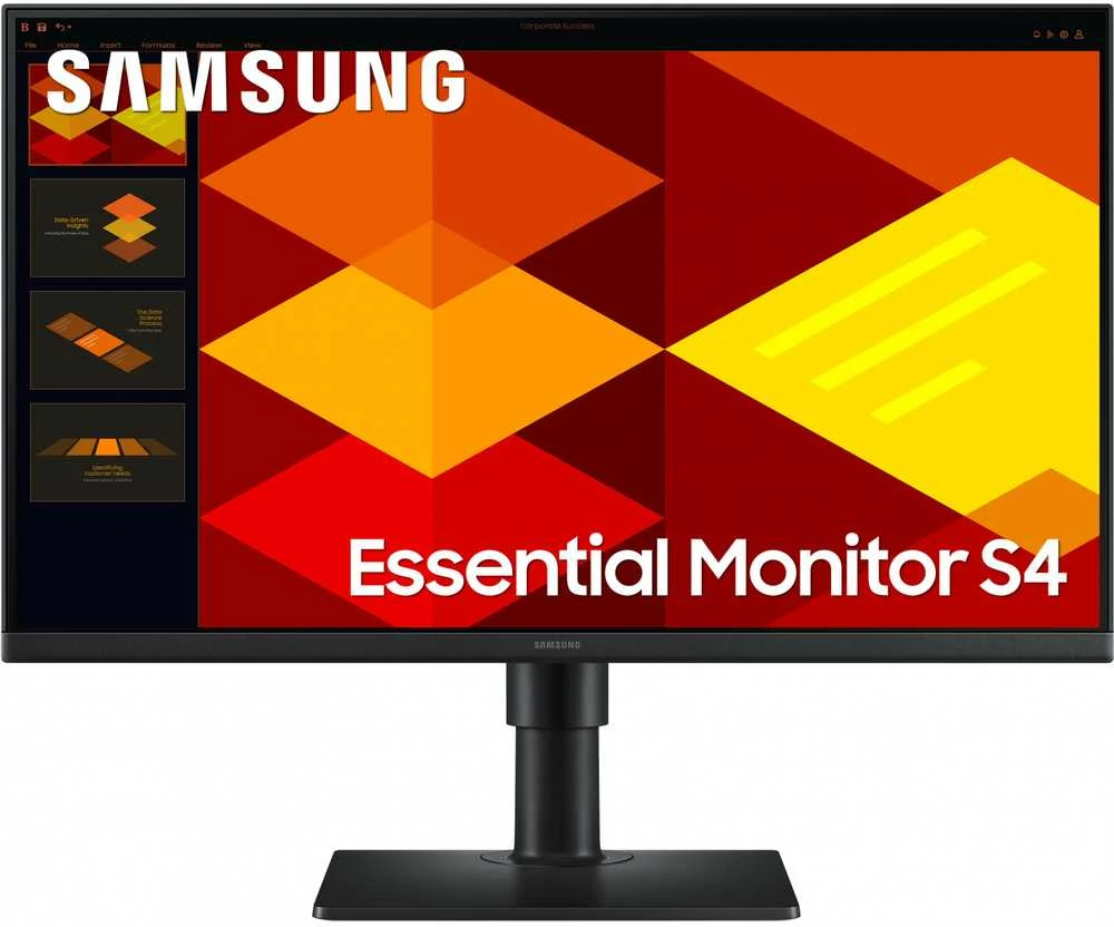 Monitorius Samsung | LS24D402GAUXEN | 24 " | IPS | 16:9 | 100 Hz | 5 ms | 1920 x 1080 pikselių | 250 cd/m² | HDMI jungtys quantity 2 | Juodas