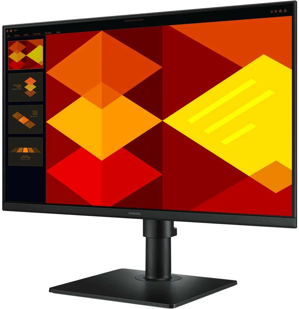 Monitorius Samsung | LS24D406GAUXEN | 24 " | IPS | FHD | 16:9 | 100 Hz | 5 ms | 1920 x 1080 pikselių | 250 cd/m² | HDMI jungtys quantity 2 | Juodas
