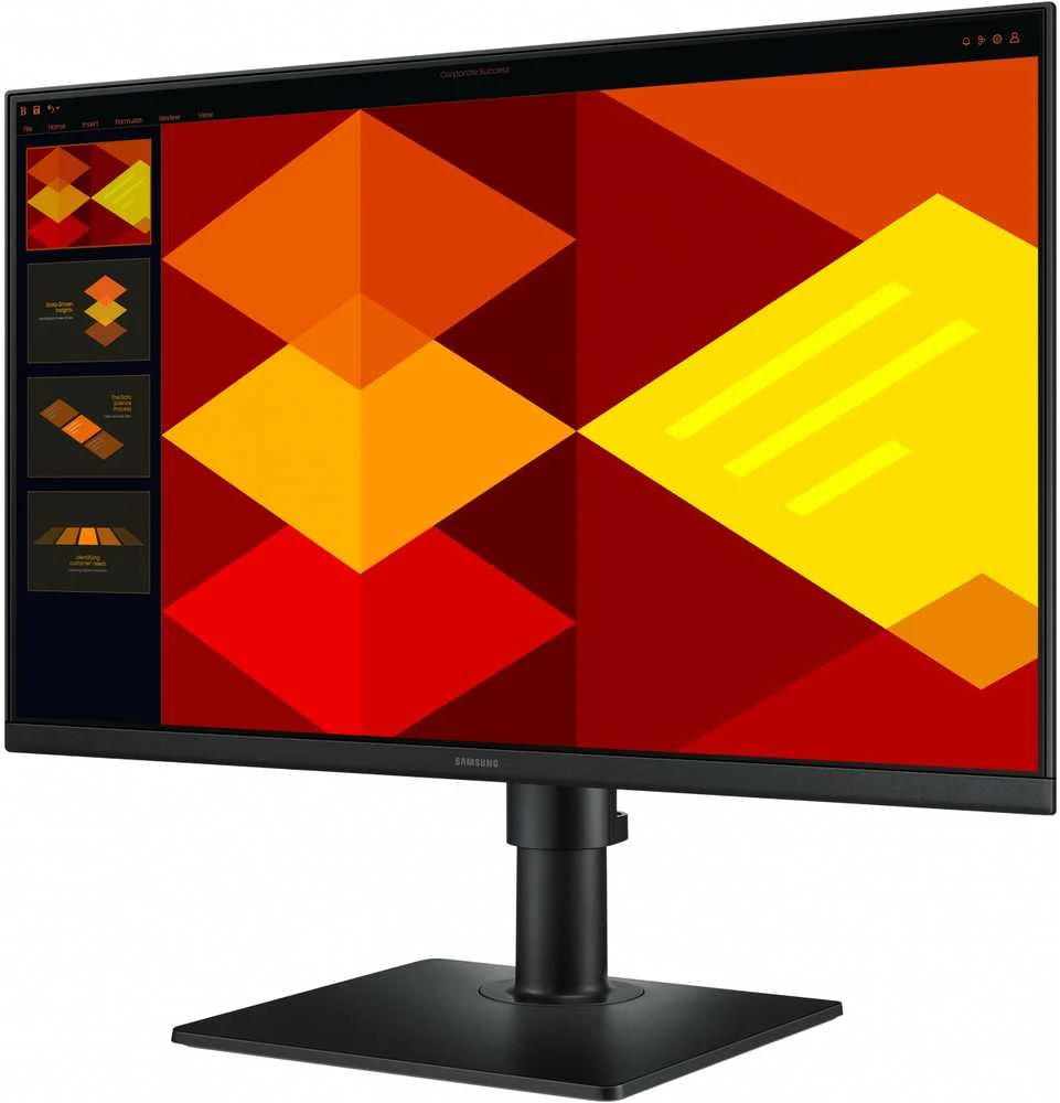 „Samsung LS27D402GAUXEN“ 27 colių IPS FHD 250 cd/m² monitorius su HDMI, 2xUSB2.0 ir 250 cd/m² raiška.
