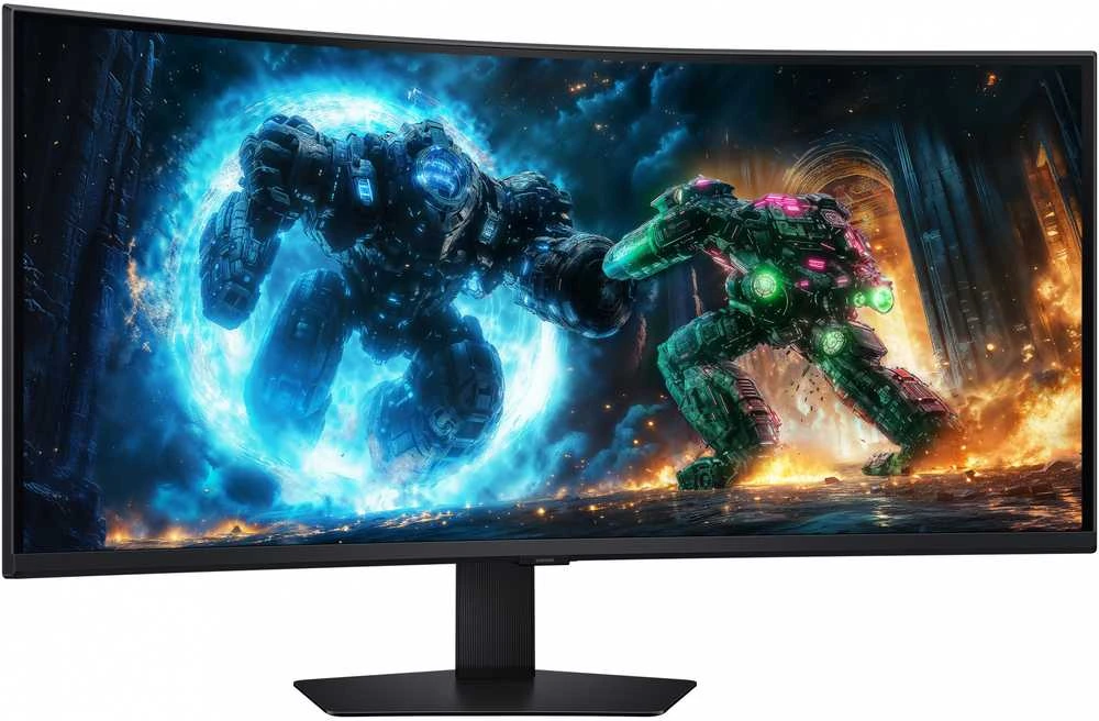 Lenktas žaidimų monitorius Samsung Odyssey G7 LS40FG756EUXEN | 21:9 | VA | WUHD (5120 x 2160) | VESA DisplayHDR 600/HDR10+