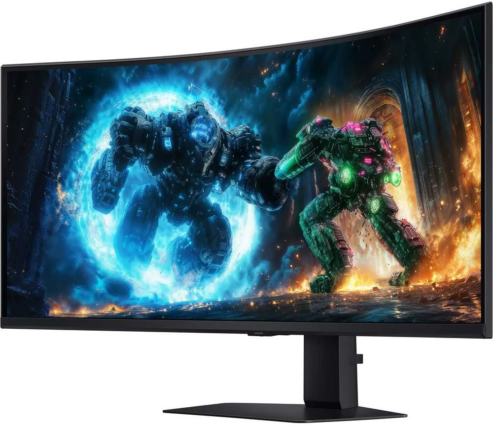Lenktas žaidimų monitorius Samsung Odyssey G7 LS40FG756EUXEN | 21:9 | VA | WUHD (5120 x 2160) | VESA DisplayHDR 600/HDR10+