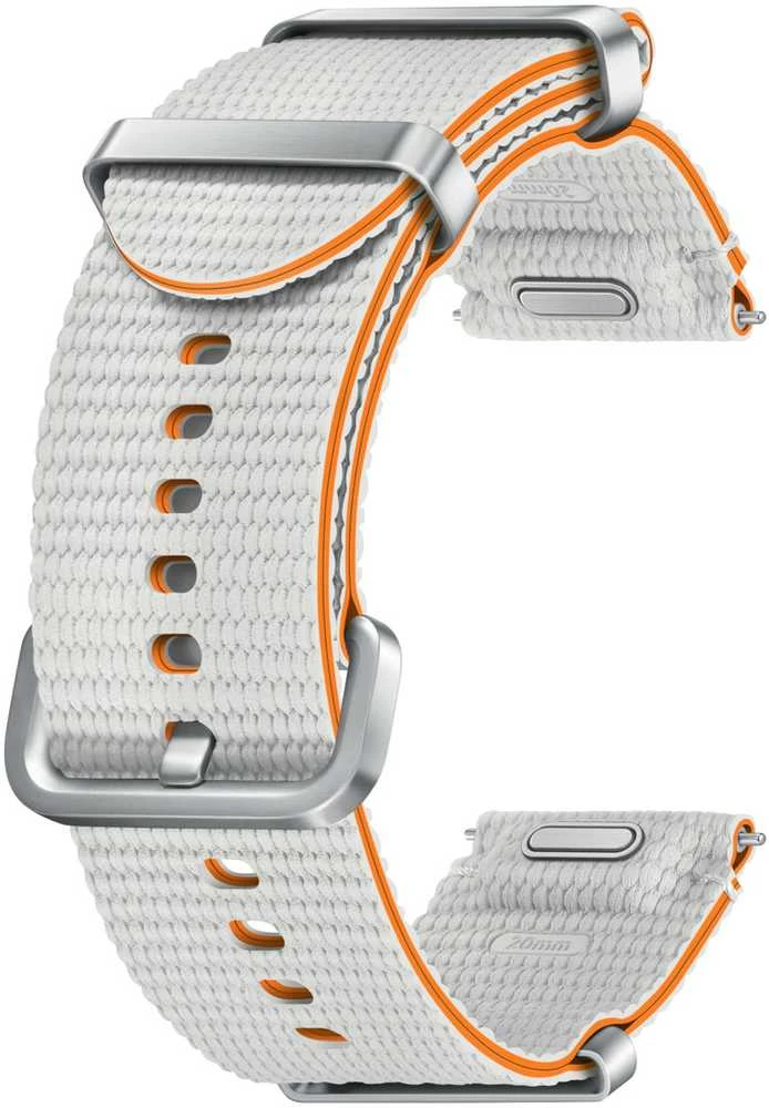 Originali apyrankė laikrodžiui Samsung Galaxy Watch 4 / 5 / 6 / 7 Athleisure Band (ET-SOL31LSEGEU) sidabrinės spalvos