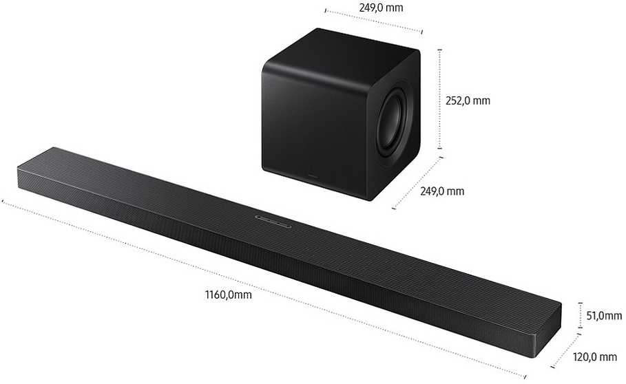 Samsung B-Serie Soundbar HW-QS710GF